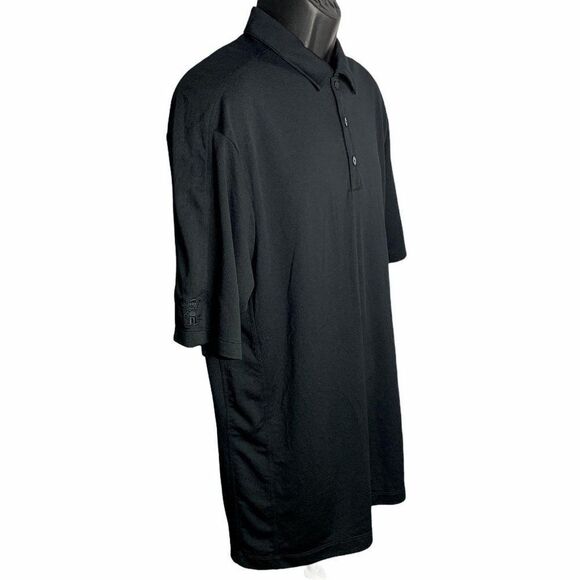 Nike Golf Tech Sport Dri Fit Polo Shirt XL Black - Picture 4 of 7